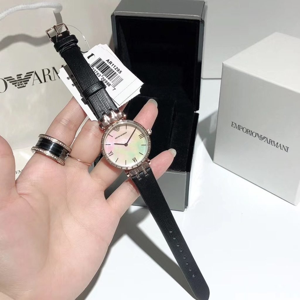 Armani THE Emporio Armani Watch Womens Babys Breath Womens
