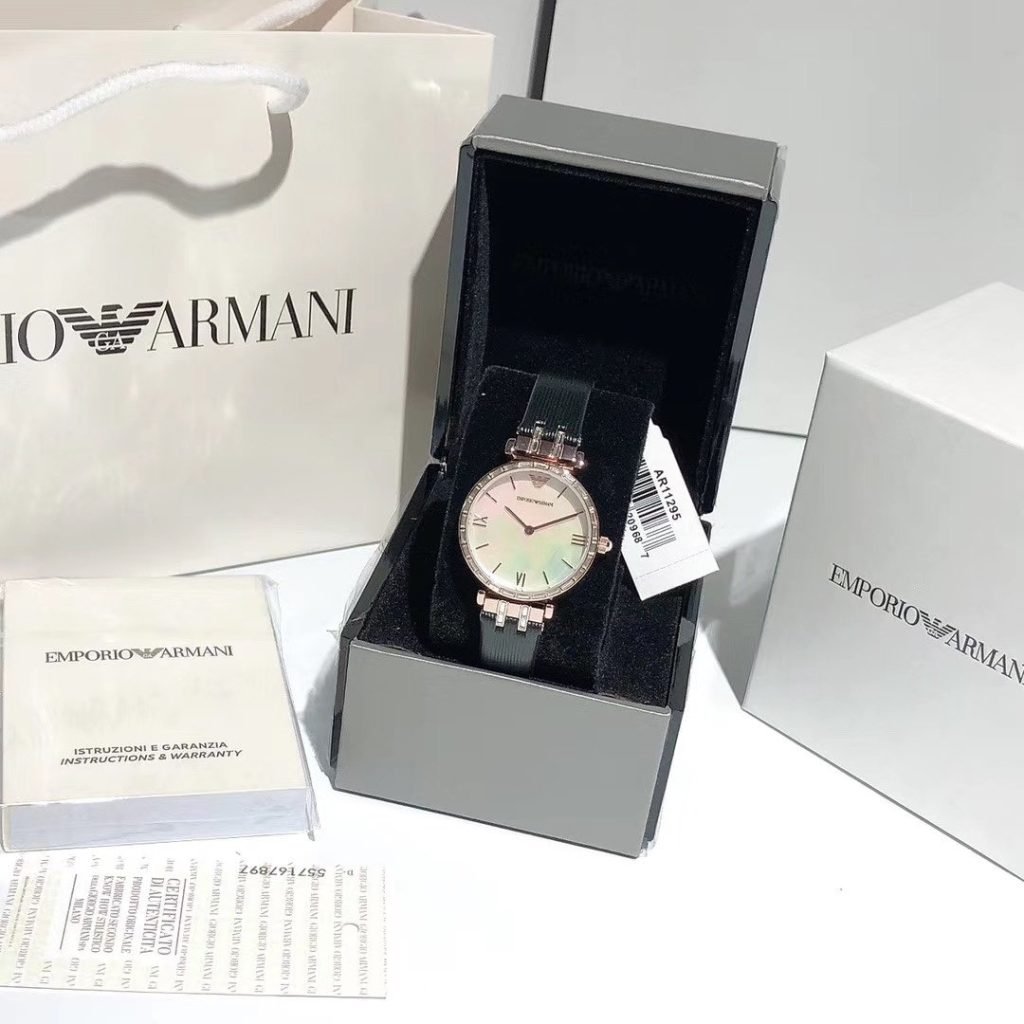 Armani THE Emporio Armani Watch Womens Babys Breath Womens