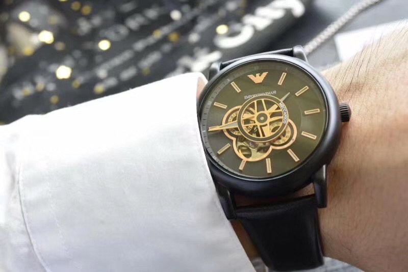 Armani Single Armani Mens Watch AR60012 AND American Fashion