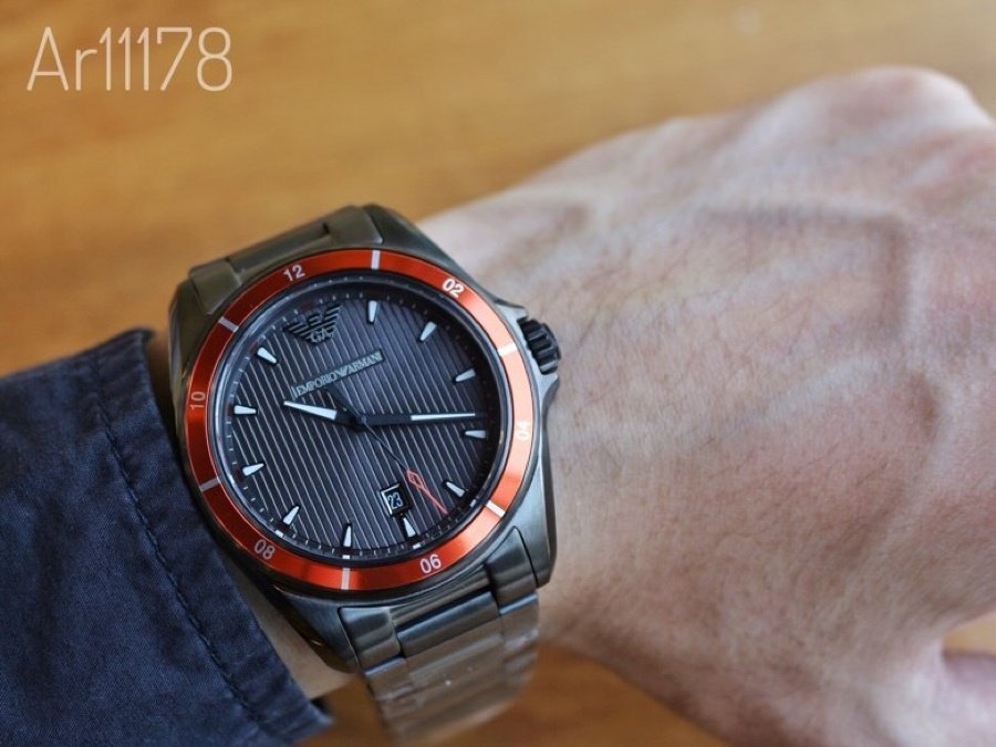 Armani Single Armani Armani AR11178 Case 316L Stainless Steel