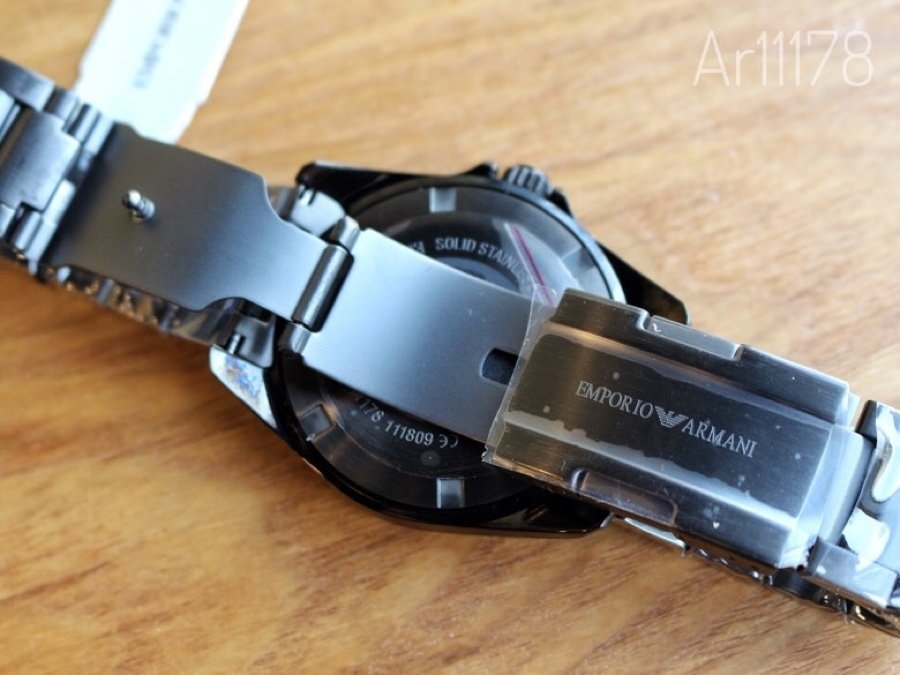 Armani Single Armani Armani AR11178 Case 316L Stainless Steel