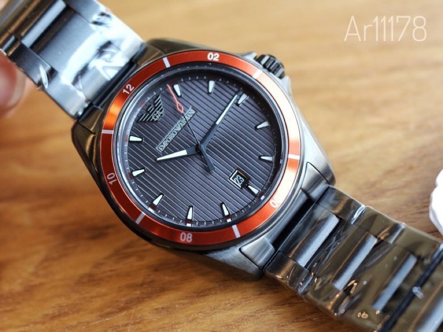 Armani Single Armani Armani AR11178 Case 316L Stainless Steel