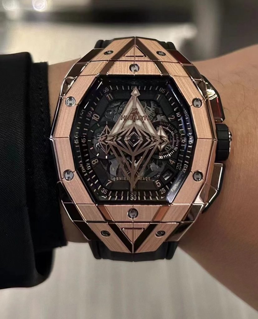 Hublot Launched Three Generations OF BIG Bang Sang Bleu