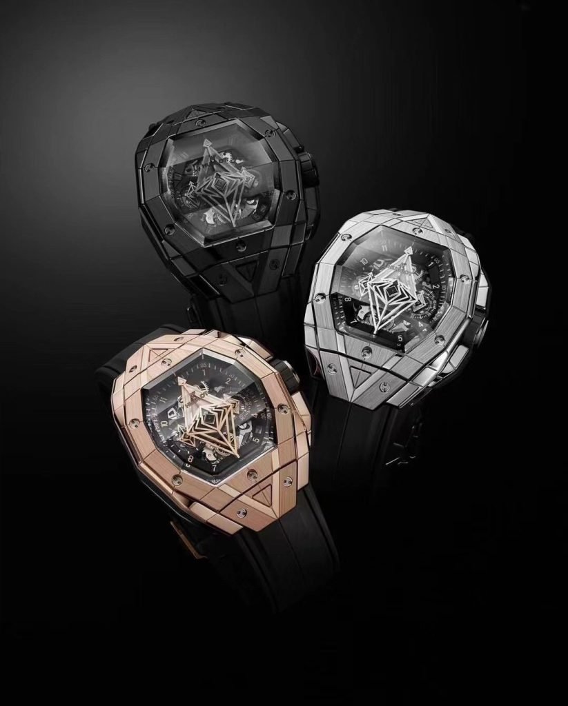 Hublot Launched Three Generations OF BIG Bang Sang Bleu