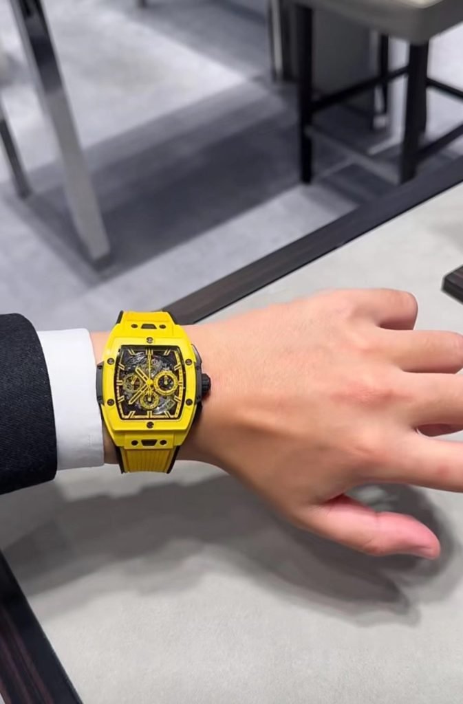 Hublot Yubo Soul Wine Barrel Yellow Ceramic Edition ONE
