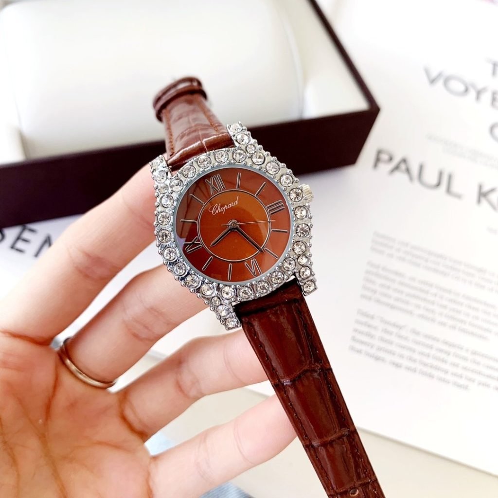 Chopard Silver 50 Chopin Slub Belt Dial 32MM