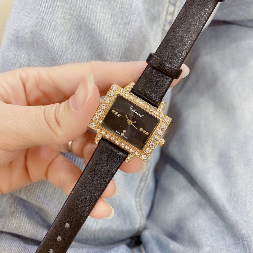 Chopard Fashion Single Watch Chopard COW Leather Strap Serieshighend