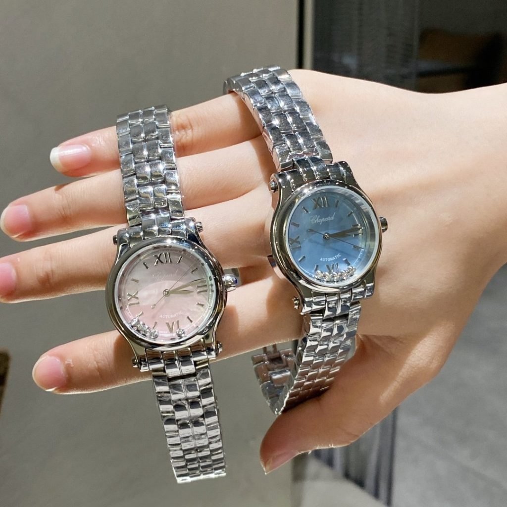 Chopard THE Light Pink SKY Lake Blue Shot Happy