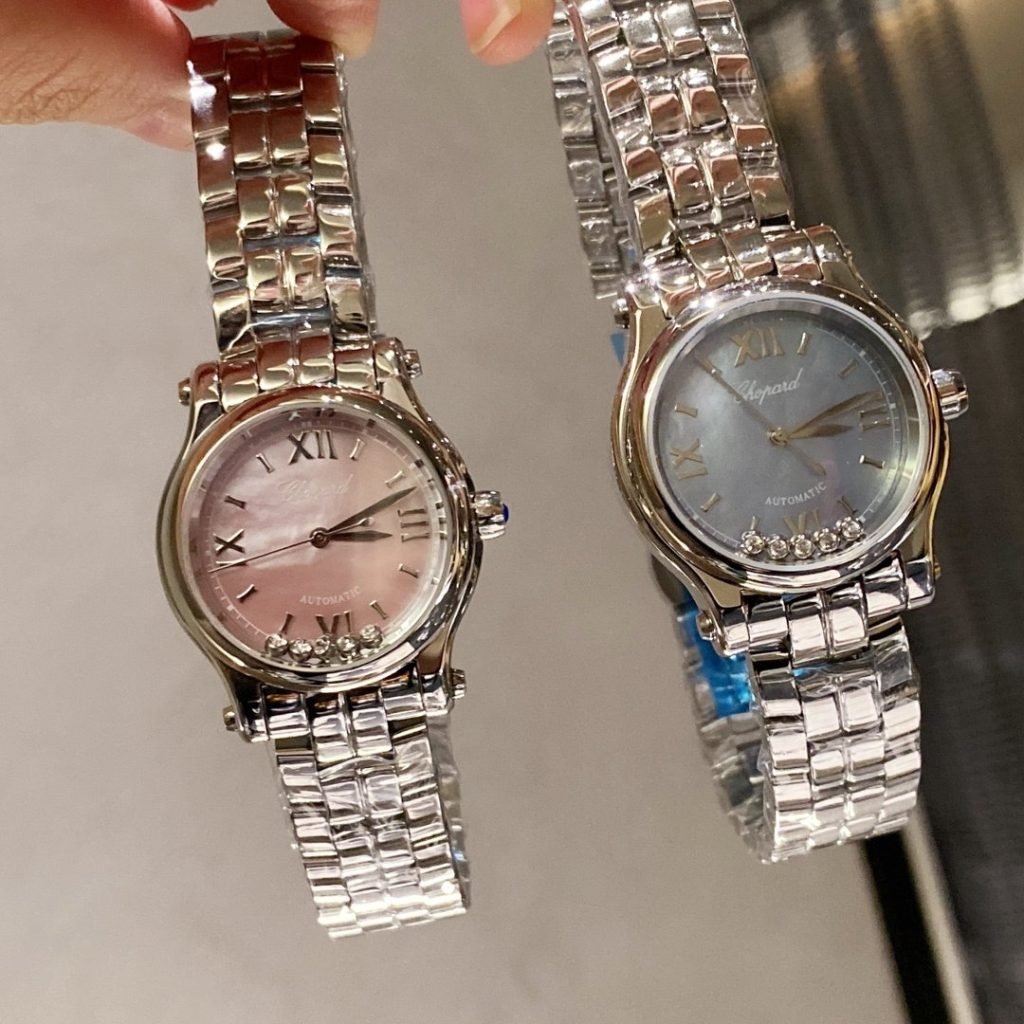 Chopard THE Light Pink SKY Lake Blue Shot Happy