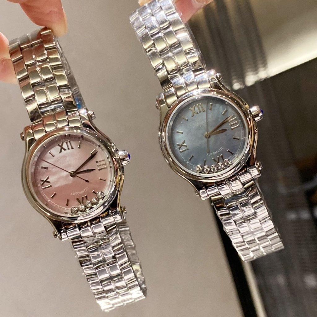 Chopard THE Light Pink SKY Lake Blue Shot Happy