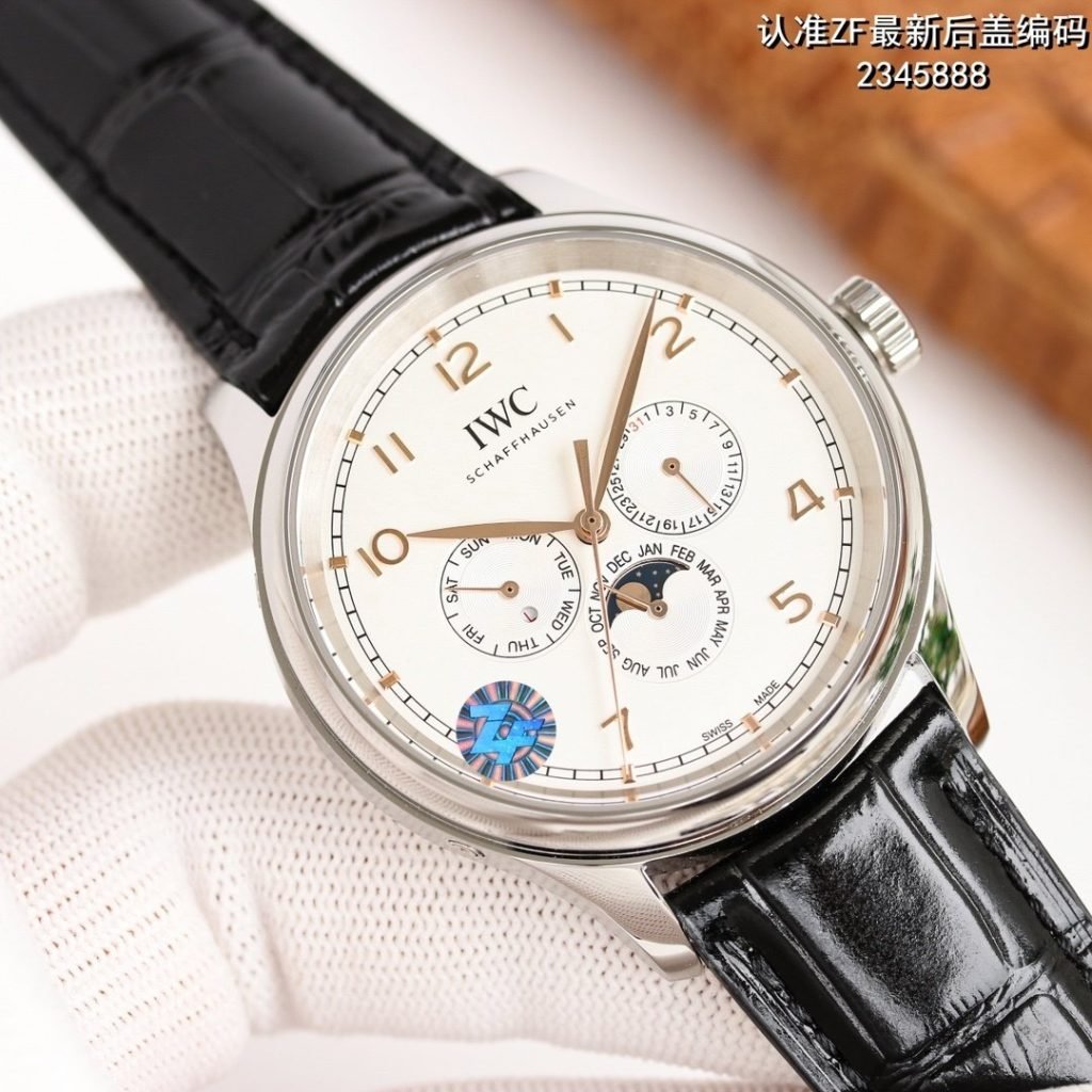 IWC White Gold 50ZF Wanguo Portugal True Perpetual Calendar