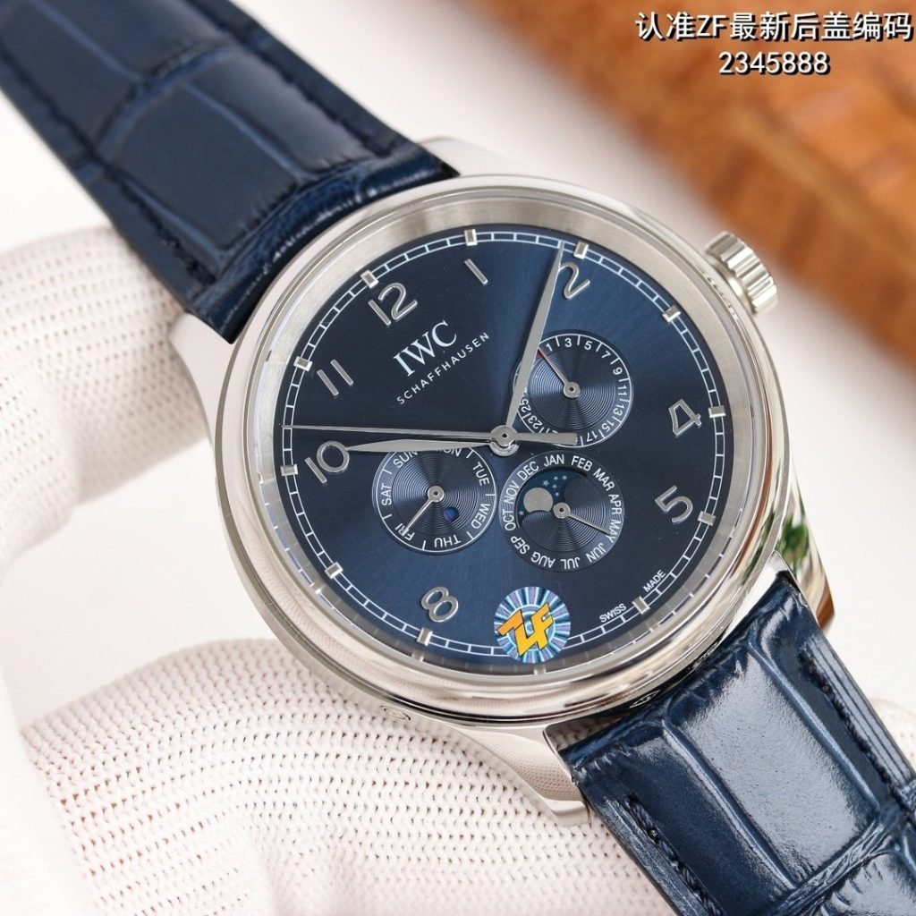 IWC White Gold 50ZF Wanguo Portugal True Perpetual Calendar