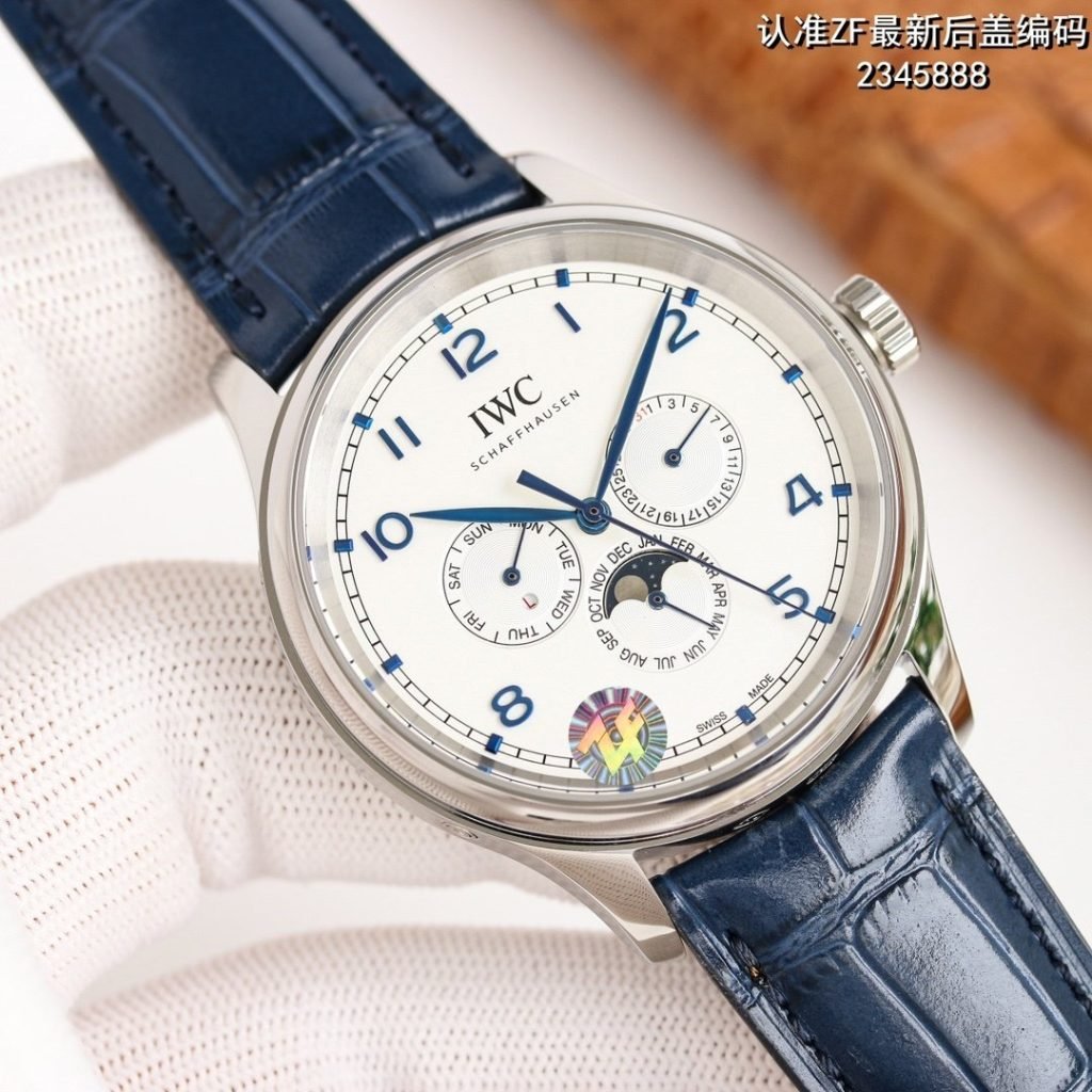 IWC White Gold 50ZF Wanguo Portugal True Perpetual Calendar