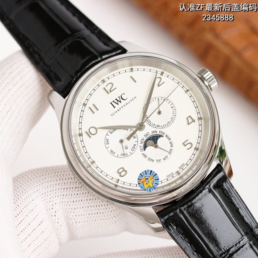 IWC White Gold 50ZF Wanguo Portugal True Perpetual Calendar