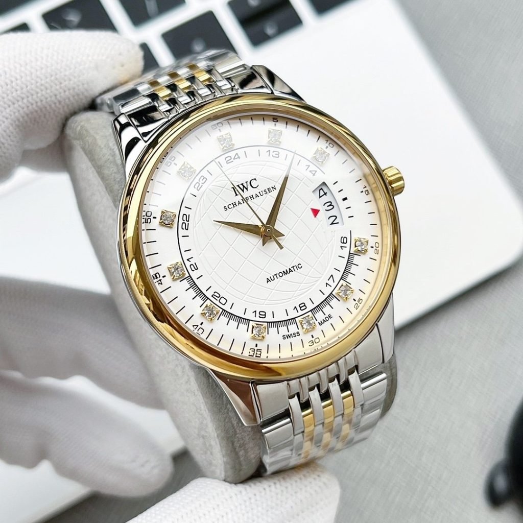 IWC White L Gold S Steel Strip Plus 20