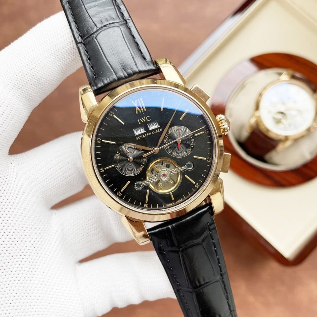 IWC Same IWC Fine Mens Watch Multifunctional Design Exquisite