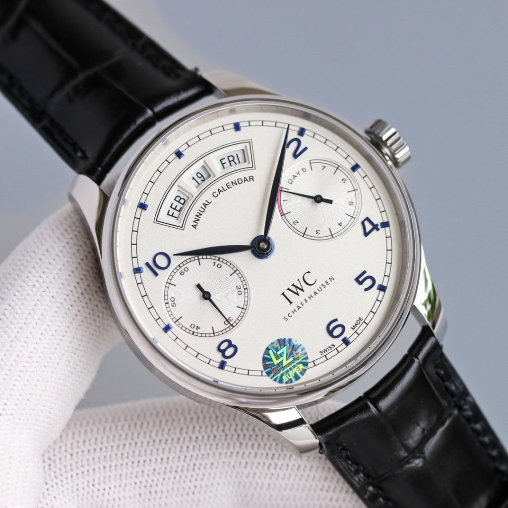 IWC Portuguese Calendar Watch A Collection OF Hours Minutes