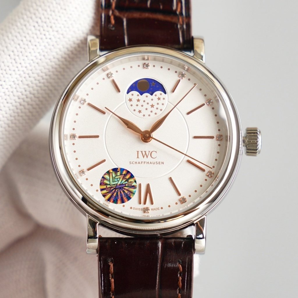 IWC Botaolfino True Moon Phase Automatic Watch 12BIT True