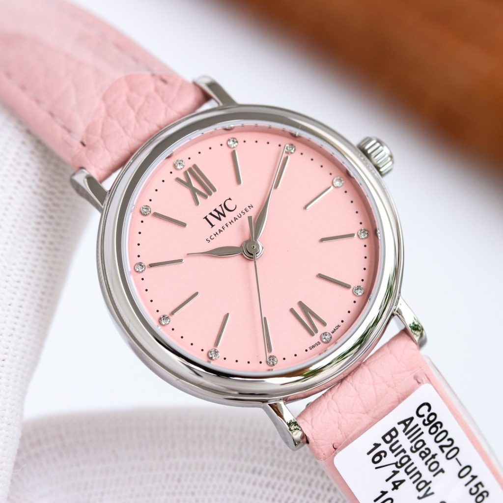 IWC THE Wanguo Botao Fino 34MM Mechanical Womens Shiny