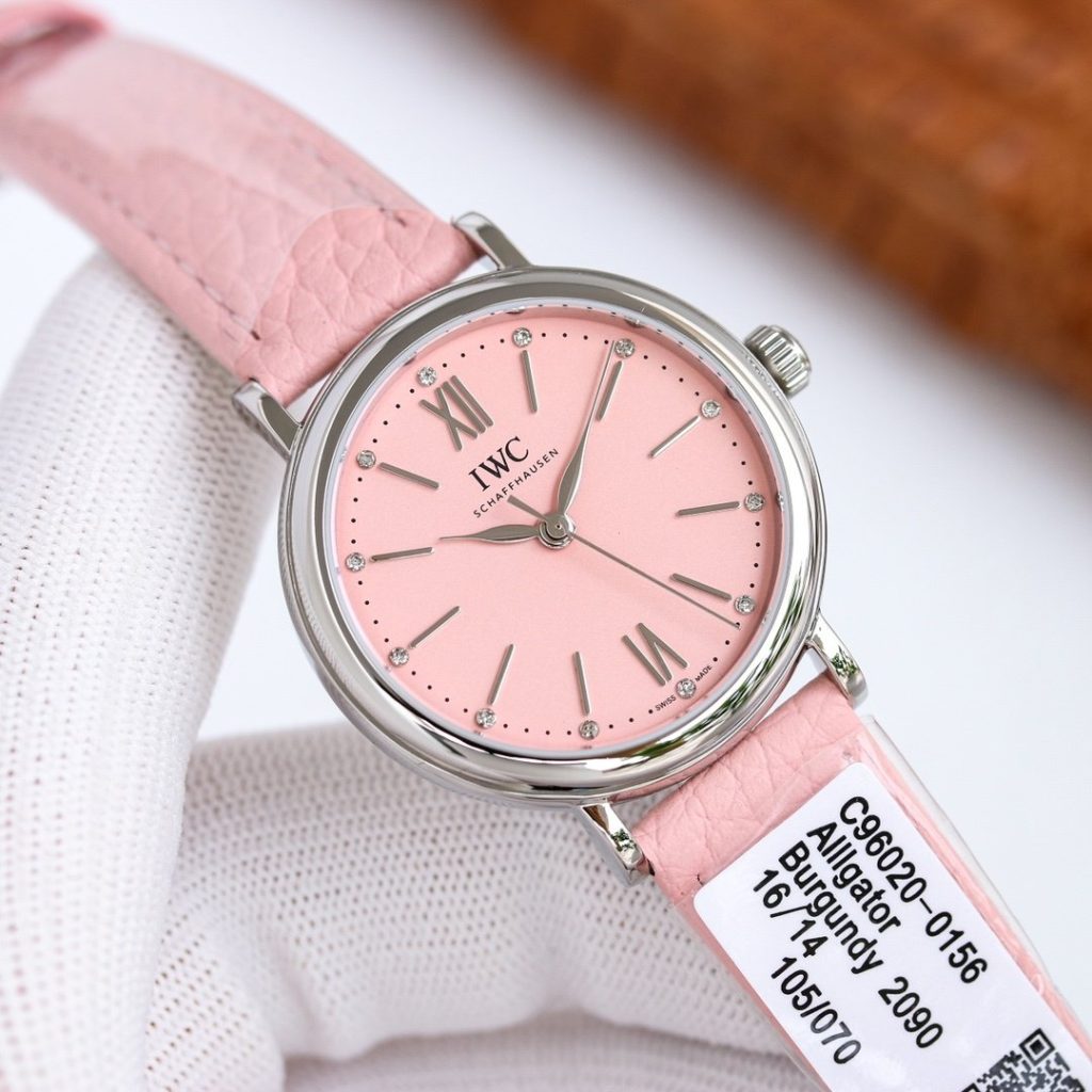 IWC THE Wanguo Botao Fino 34MM Mechanical Womens Shiny