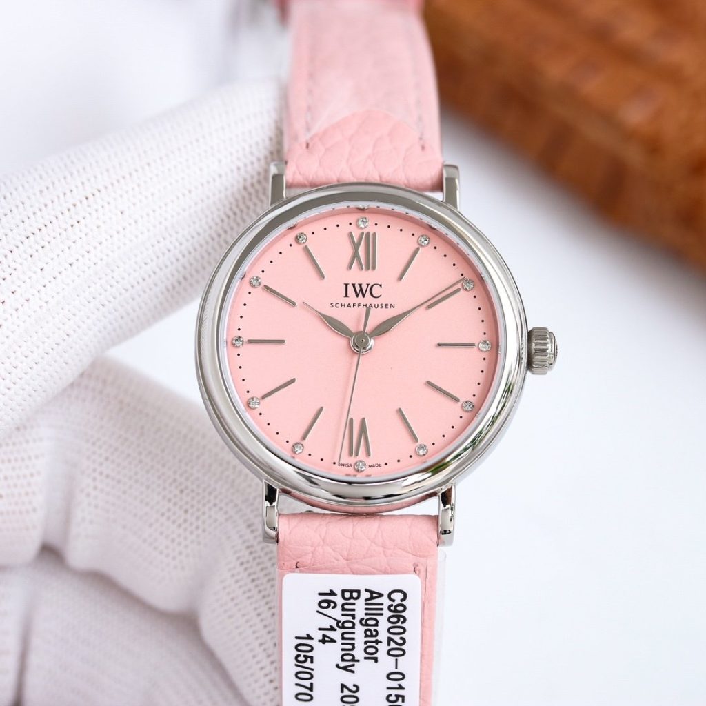 IWC THE Wanguo Botao Fino 34MM Mechanical Womens Shiny