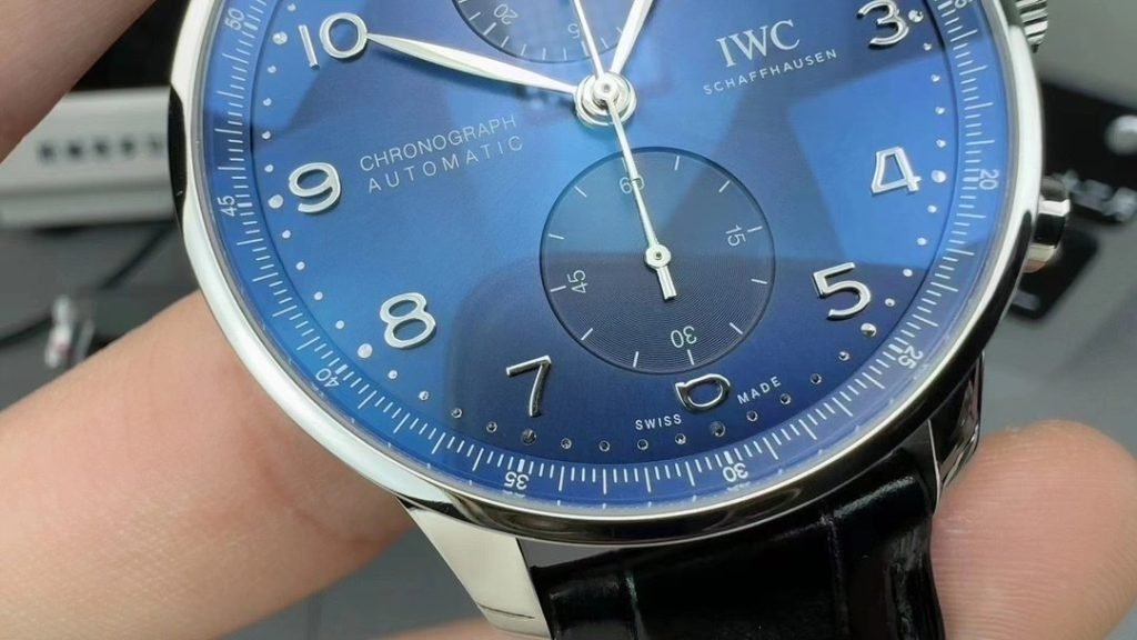 IWC ZF Blue PAN Portuguese Meter