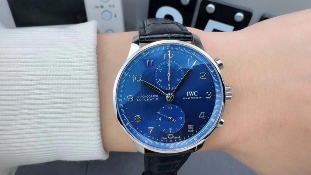 IWC ZF Blue PAN Portuguese Meter
