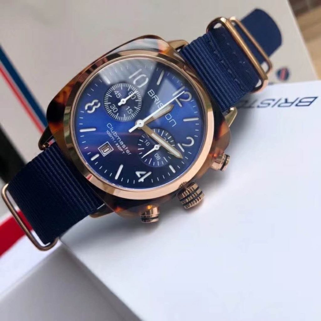 Panerai Briston Transparent Agate Frame Deep Waterproof Multifunctional Dial