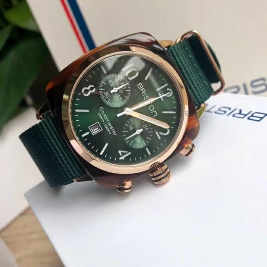 Panerai Brison Watch Zhou Dongyus Same Briston Small Green