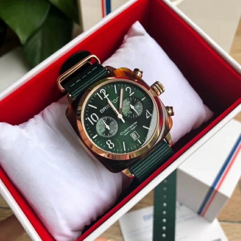 Panerai Brison Watch Zhou Dongyus Same Briston Small Green