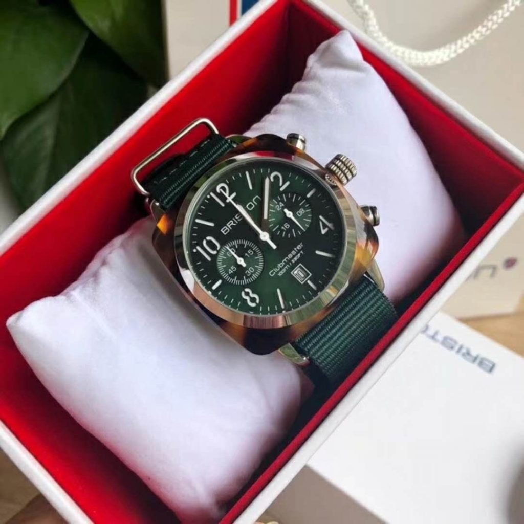 Panerai Brison Watch Zhou Dongyus Same Briston Small Green