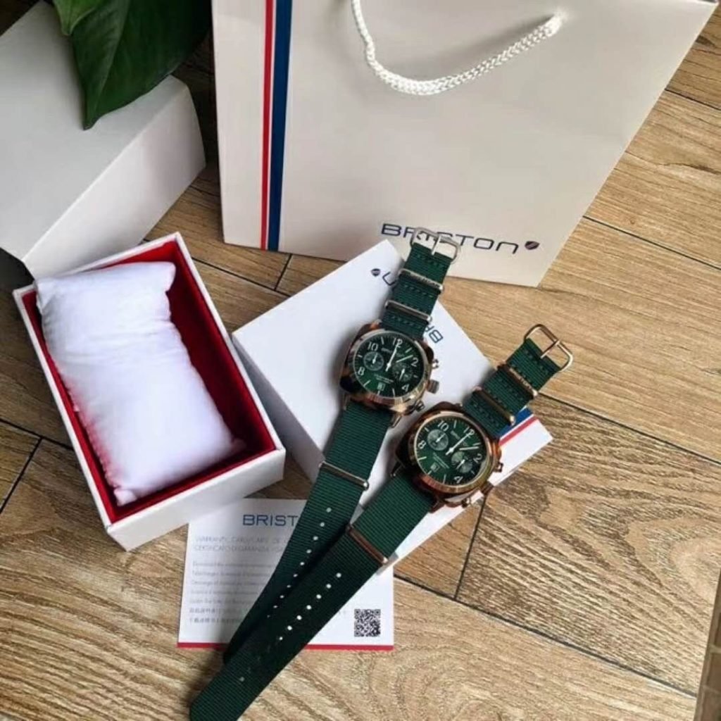 Panerai Brison Watch Zhou Dongyus Same Briston Small Green
