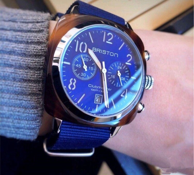 Panerai Briston Briston French Fashion Nylon Strap Watch Sports