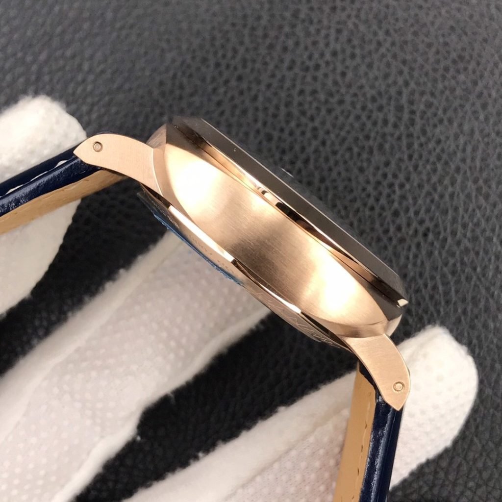 Panerai SAO Blue Lumino RED Gold Watch PAM 1112