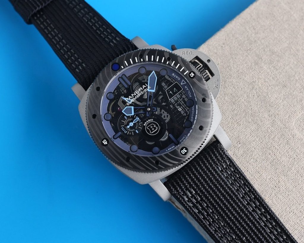 Panerai V7 Versionpam Panerai Submersible BMGTECH47MM Stealth Metallic Glass