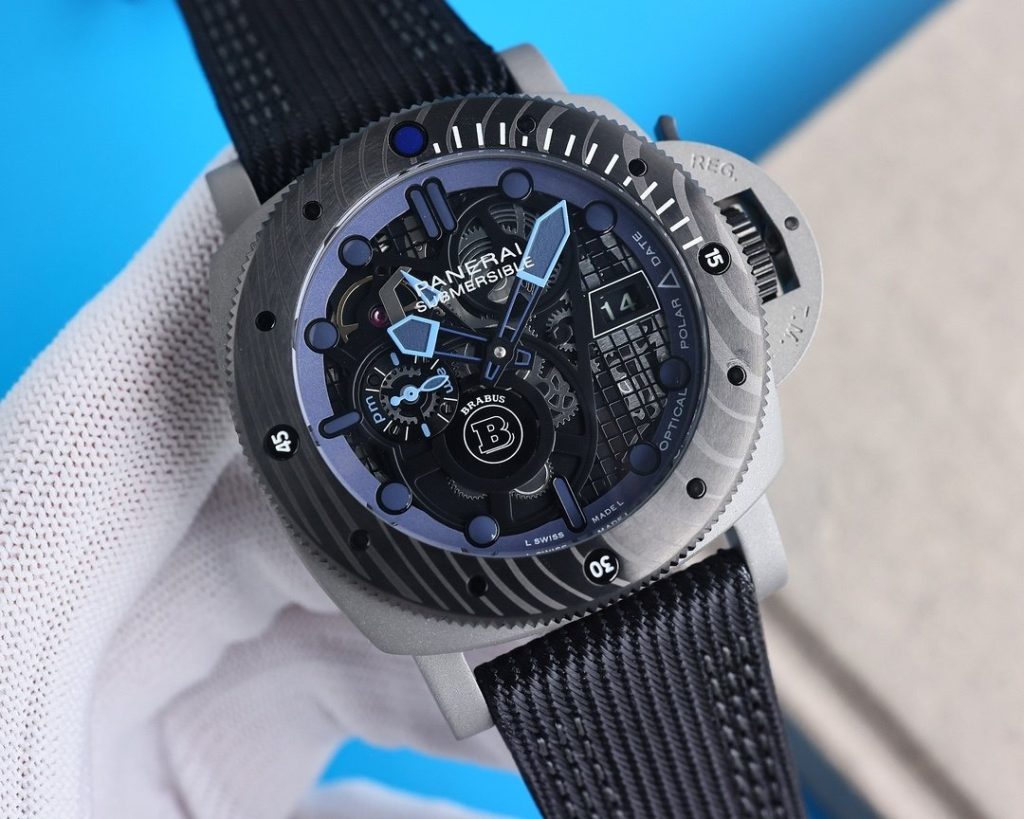 Panerai V7 Versionpam Panerai Submersible BMGTECH47MM Stealth Metallic Glass