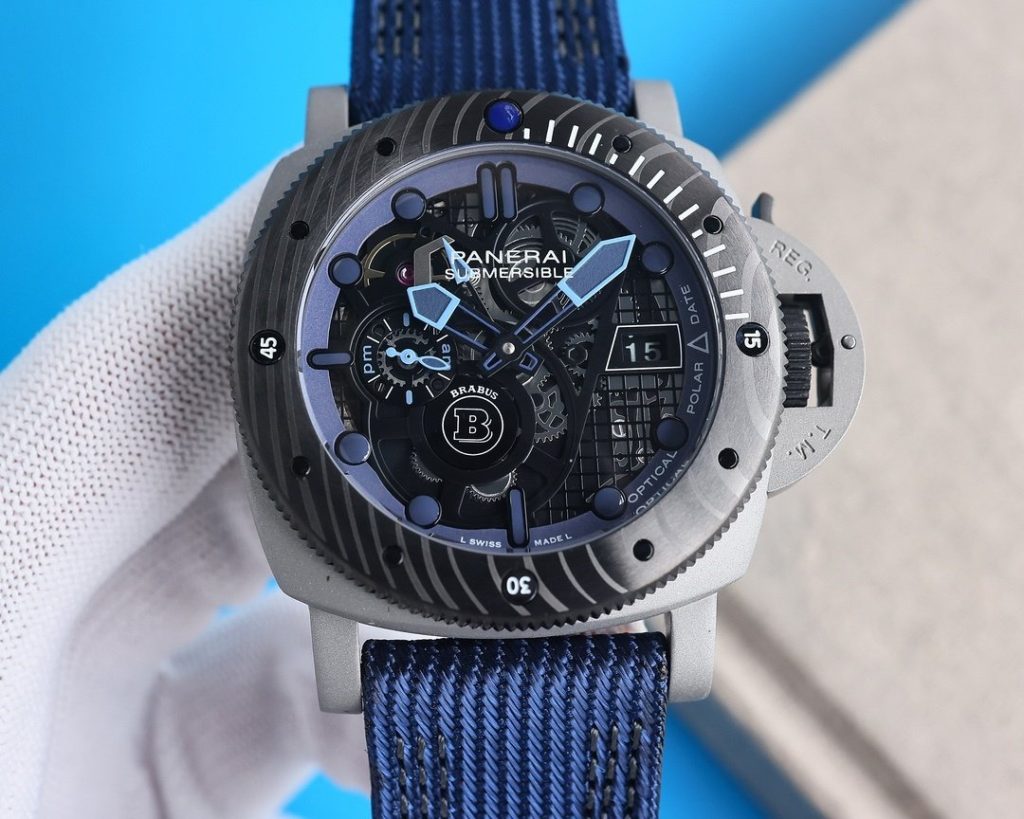 Panerai V7 Versionpam Panerai Submersible BMGTECH47MM Stealth Metallic Glass