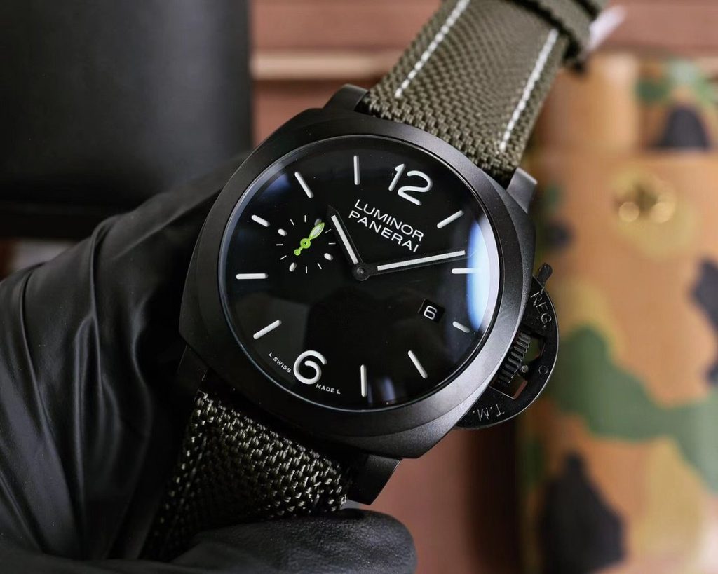 Panerai Panerai Arccoated Glass 44MM16MM Camouflage Glue Strap
