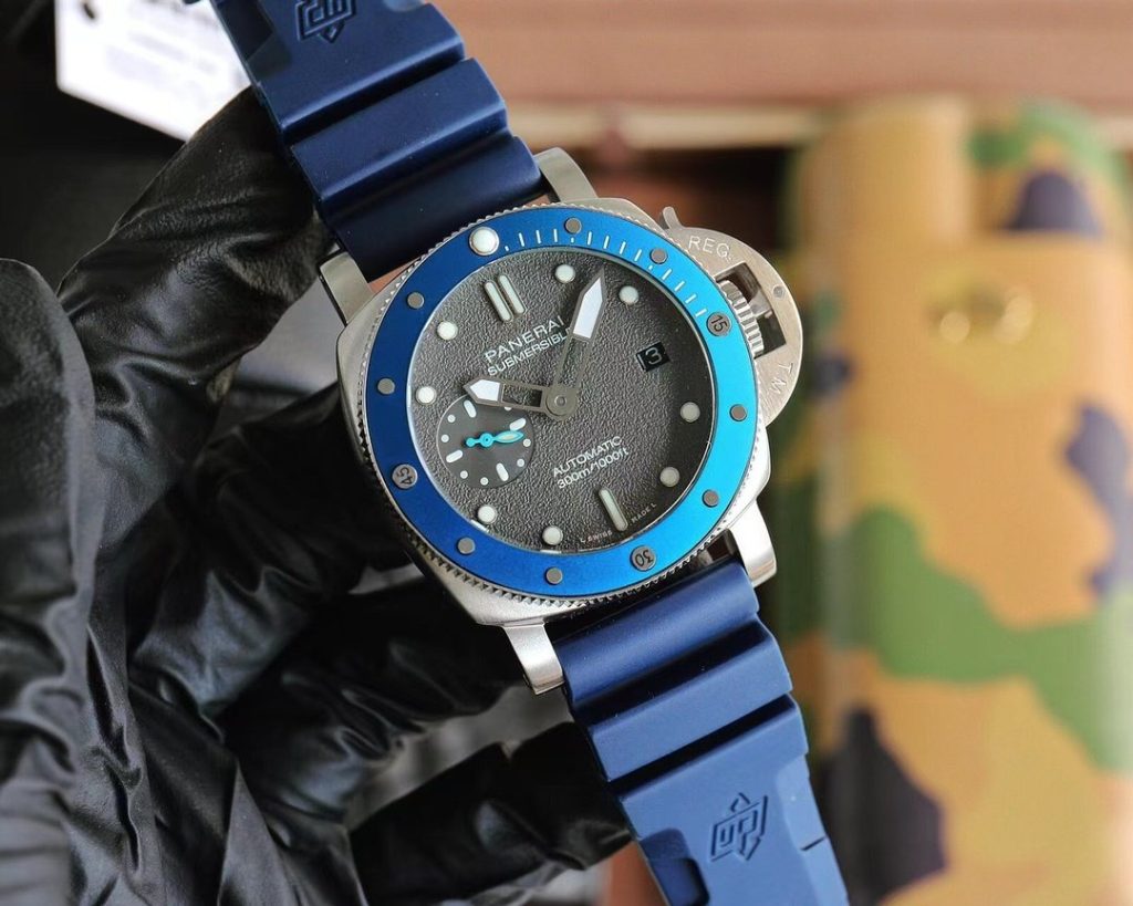 Panerai Panerai Arccoated Glass 44MM16MM Toplayer COW Leather Strap