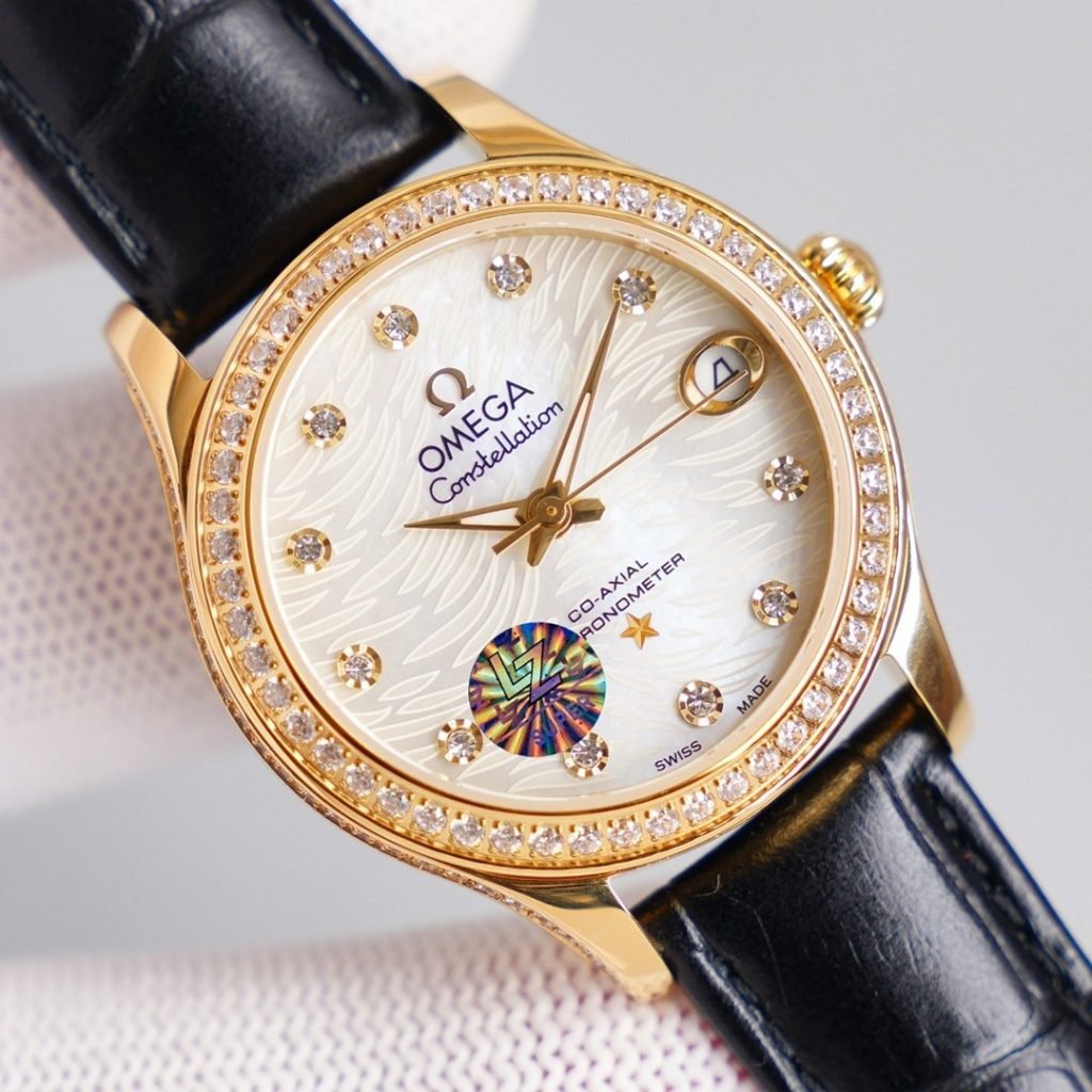 OMEGA THE Oujia Constellation Light Feather Womens Watch IS