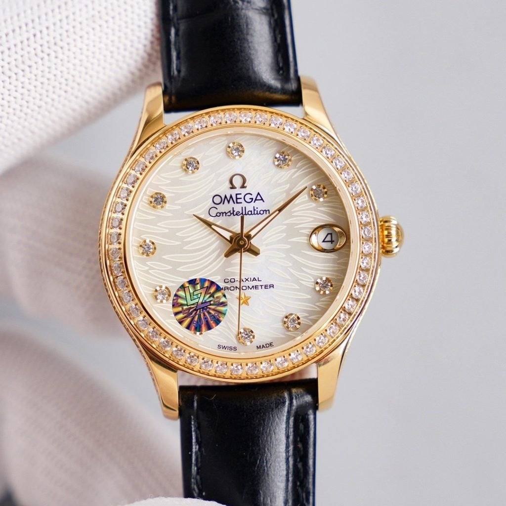 OMEGA THE Oujia Constellation Light Feather Womens Watch IS