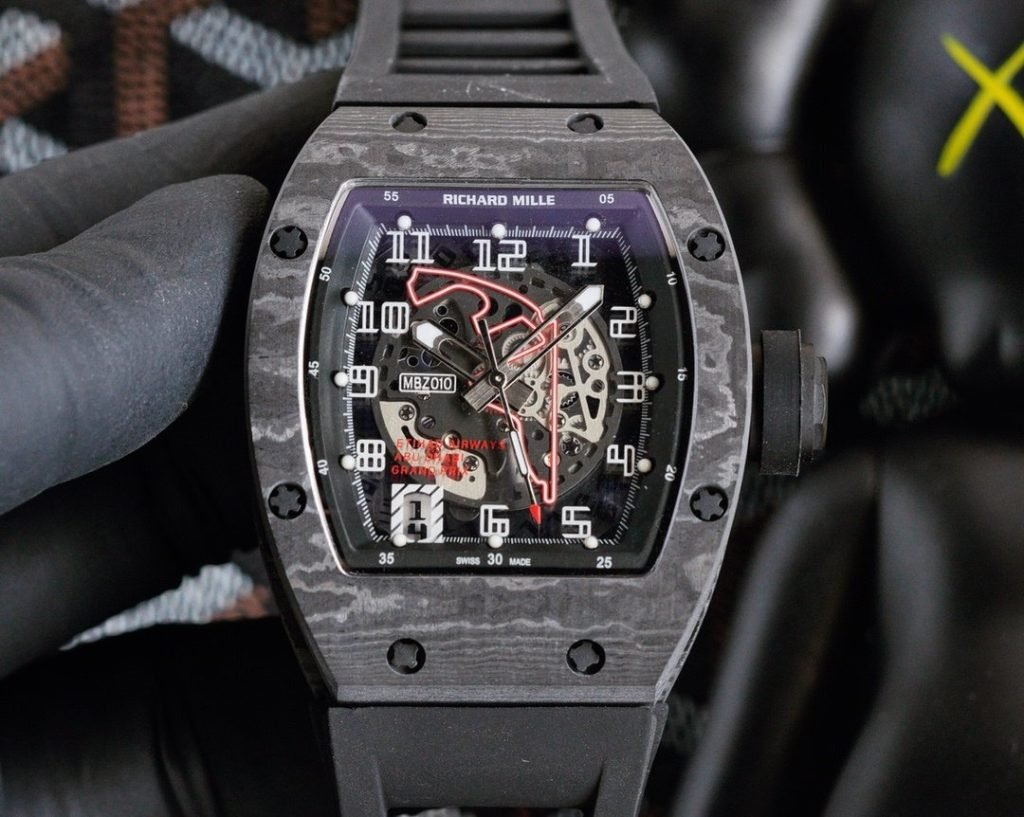 Richard Mille Richard Miller RM010 Hollowedout Mechanical Automatic Watch