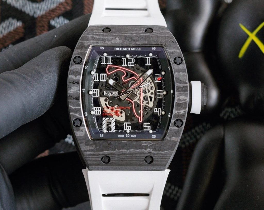 Richard Mille Richard Miller RM010 Hollowedout Mechanical Automatic Watch