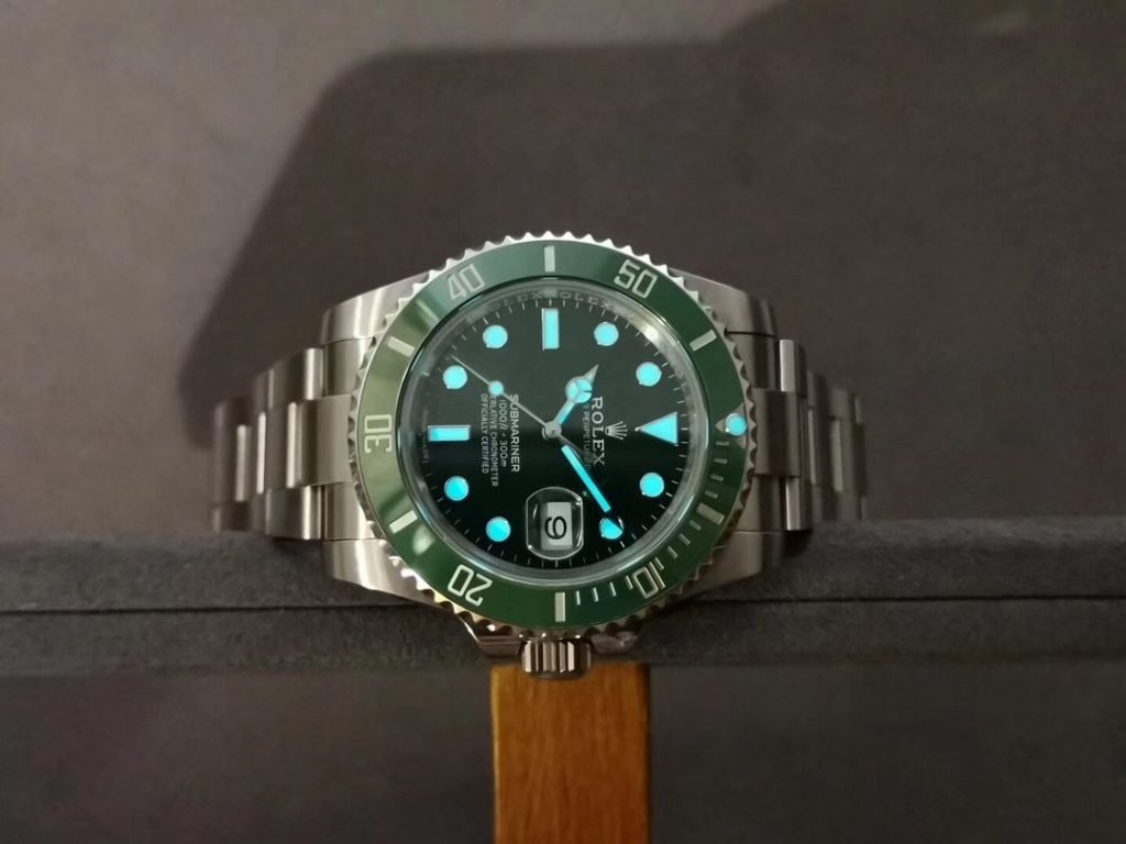 Rolex Welfare Single Rolex Submersible Green Water Ghost Ceramic