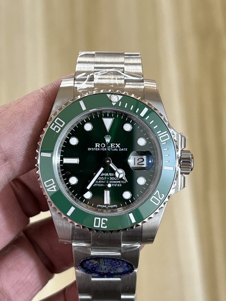 Rolex Shot OF C40 Green Ghost