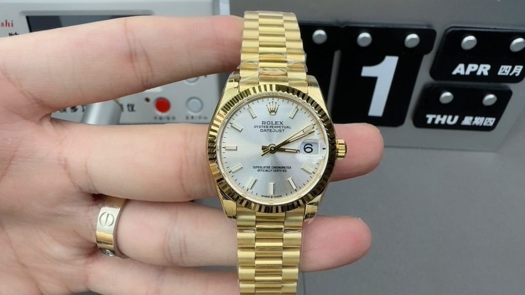 Rolex GS Female Diary Full Gold