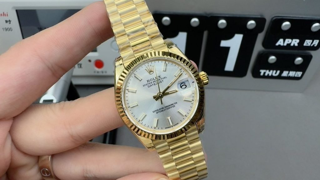 Rolex GS Female Diary Full Gold