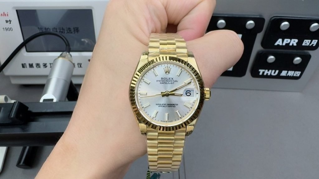 Rolex GS Female Diary Full Gold