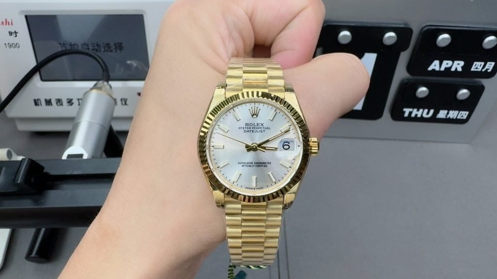 Rolex GS Female Diary Full Gold