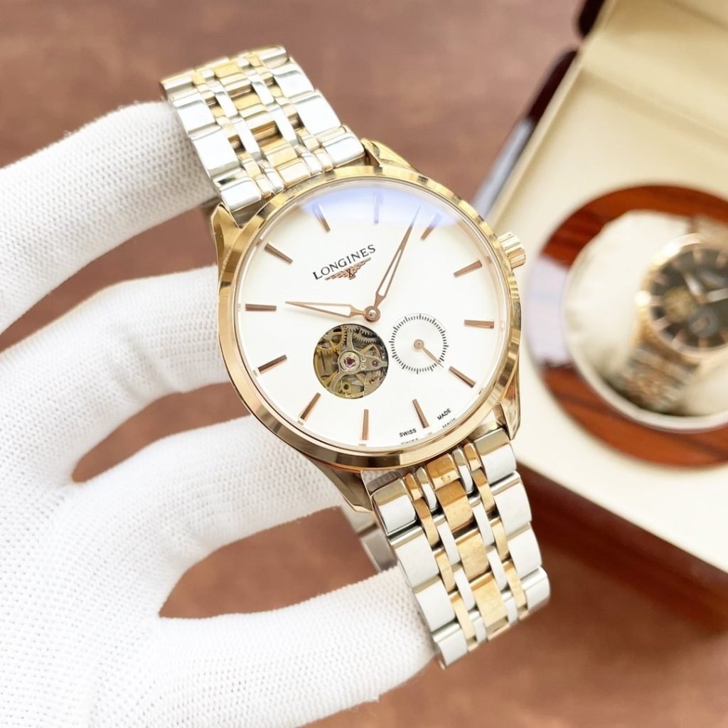 LONGINES Belt White L Rose 20 Steel Belt 20